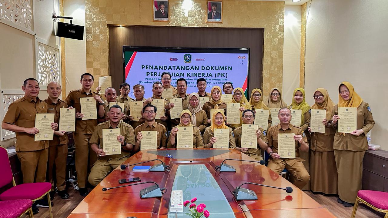 BKAD Provinsi Kepulauan Riau Laksanakan Penandatanganan Perjanjian Kinerja Tahun 2026