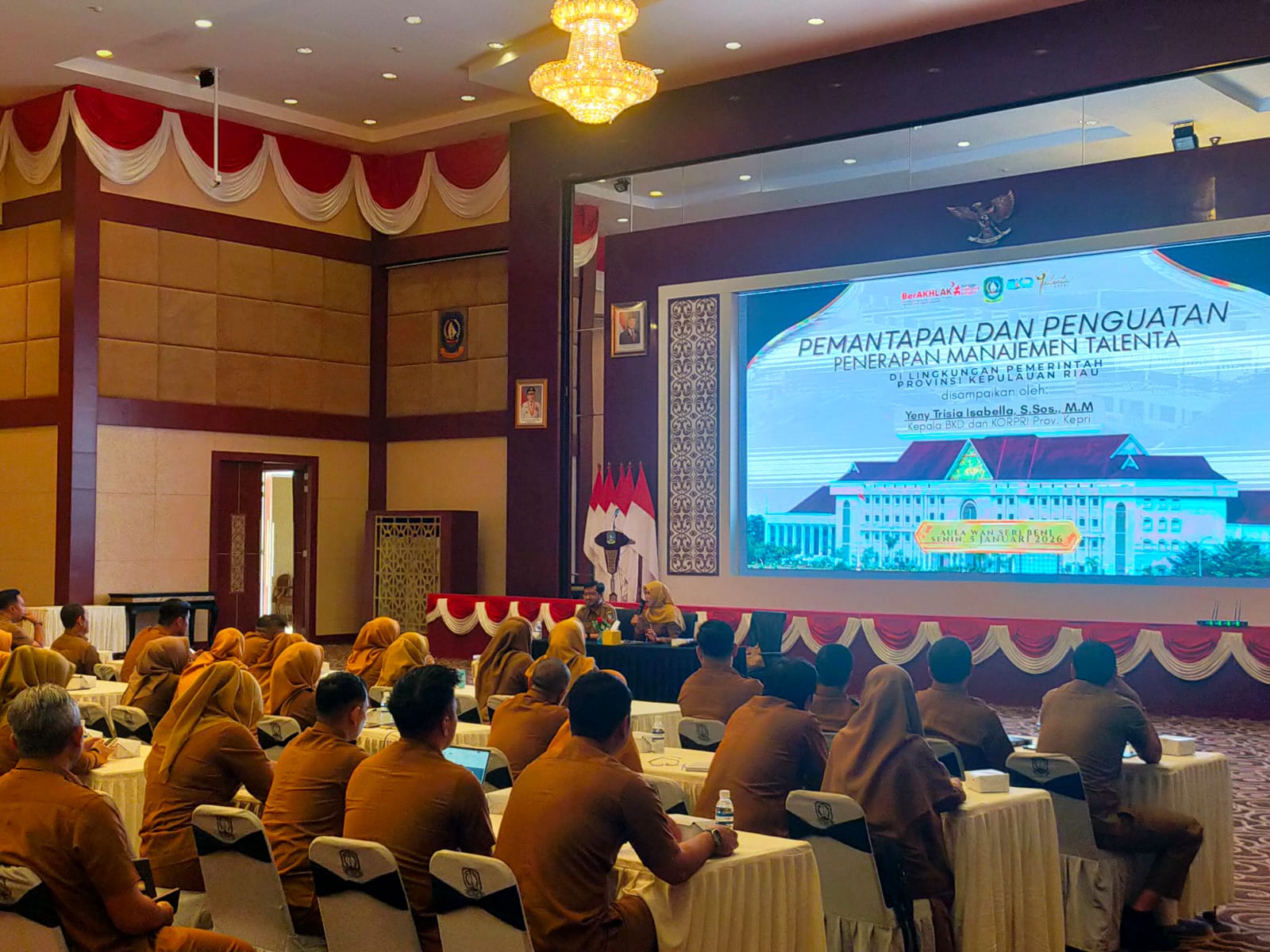 BKAD Kepri Gelar Sosialisasi Penerapan Manajemen Talenta PNS